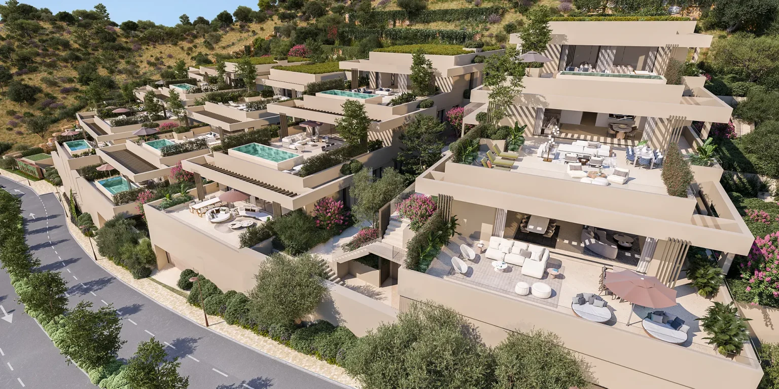 Sky villa general side view